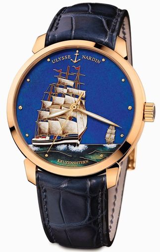 Review Fake Ulysse Nardin 8156-111-2 / KRUZ Classico Enamel watches for sale